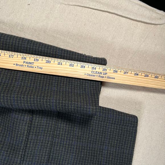 Brooks Brothers Mens Blazer 46R Windowpane Wool Blazer Preppy Academia - Picture 9 of 11
